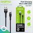 Oraimo OCD-M71 2A 1M Data Cable - Black image