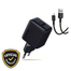 Oraimo (OCW-5184E Plus M53) 18W Rapid Charge With Micro USB Cable Cannon 18S Black image