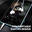 Oraimo OEP-E26 Bass Stereo In Ear Earphone - White image