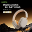 Oraimo OHP-317 BoomPop Lite Wireless Bluetooth Headphone Light Gold image