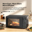 Oraimo (OMO-521A)- GRAPHITBLACK Microwave Oven 23 Ltr image
