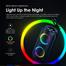 Oraimo Rover OBS-53D RGB Portable Wireless Speaker- Black image