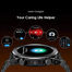 Oraimo Watch Pro X AMOLED Black Bluetooth Calling Smart Watch OSW-851H image