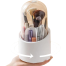 Organiser Of Make Up Brush With Lid 360-Degree Rotating Powder Proof Brush Organizer Make Up Brush Organizer For Dresser image