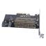 Orico PDM2 Dual M.2 Nvme To Pci E Expansion Card PDM2-BP image