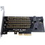 Orico PDM2 Dual M.2 Nvme To Pci E Expansion Card PDM2-BP image