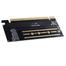 Orico PSM2-X16 M.2 Nvme To Pci E 3.0 X16 Expansion Card image