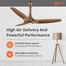 Orient 48 Inch Aeroquiet-BLDC (35w) Ceiling Fan Caramel Brown (Without Remote) image