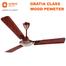 Orient 48 Inch Gratia Class Ceiling Fan Class Wood Pewter image