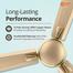 Orient 48 Inch Gratia Shine Ceiling Fan Topaz Gold image