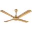 Orient 48 Inch Quadro Ornamental Ceiling Fan Golden Chocolate image