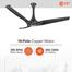 Orient 52 Inch Aerostorm Ceiling Fan Charcoal Grey image