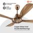 Orient 53 Inch Stallion Antique Copper Ceiling Fan image