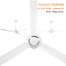 Orient 56 Inch Carina White Ceiling Fan (kdk Model) image