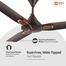 Orient 56 Inch JAZZ Ceiling Fan Pearl Metallic Bronze Copper image