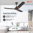 Orient 56 Inch JAZZ Ceiling Fan Pearl Metallic Bronze Copper image
