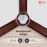 Orient I-Float Fan 48 Inch Ceiling Fan - Lackside Brown image