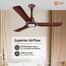 Orient I-Float Fan 48 Inch Ceiling Fan - Lackside Brown image