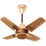 Orient Quasar Ornamental 24 Inch Ceiling Fan Golden Chocolate image