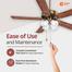 Orient Subaris 52 Inch Ceiling Fan Antique Copper - Oakwood image