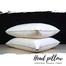Original Shimul Fiber Head Pillow Cotton Fabric White 18x24 Inch - 1 Pcs image