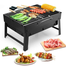 Outdoor Portable BBQ Stove - Black 17inch image
