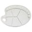 Oval Plastic Colour Palette- 34 x 25cm (13.3 x 9.8in) image