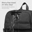 Ozuko Oxford Usb Charging Fashion School Mochila Luggage School Bag For Boys Travel Business Bag image