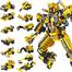 Panlos 573 Pcs Transformer City Project Mecha Lego 12 in 1 City Building Block for Kids 25 Play Style image