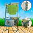 PAffy Multifunctional Mobile Folding Clothes Drying Rack Super Portable image