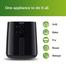 PHILIPS HD-9200/90 Air Fryer Black image
