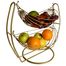 PH Fruit Basket/ 2 Tier Oval Shape Swing Style Fruit and Vegetables Basket image