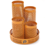 PH Marigold Multi-Round Metal Pen Holder image