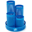 PH Navy Blue Multi-Round Metal Pen Holder image