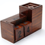 PH Wood Desk Organizer with Date Display and Pen Holder image