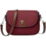 PU Leather Crossbody Hand Bag For Women - Maroon image