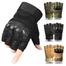 PU Leather Half-Finger Hand Gloves For Bikers image