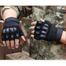 PU Leather Half-Finger Hand Gloves For Bikers image