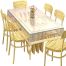 PVC 6 Seater Transparent Dining Table Cover image