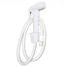 PVC Push Shower Set (White colour) image