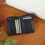 Pa-Your Shoe Classic Black Genuine Leather Card Wallet image