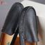Pa-Your Shoe Classic Black Genuine Leather Driving Loafer image