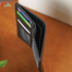 Pa-Your Shoe Premium Black Genuine Leather Card Holder Wallet image