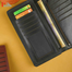 Pa-Your Shoe Premium Black Zipper Wallet image