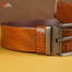 Pa-Your Shoe Premium Brown Dice Belt image