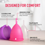 Sirona Pad-Free Periods Menstrual Cup (Large Size) -324725800 image