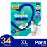 Pampers All Round Pants System Baby Diper (XL Size) (12-17 kg) (34Pcs) image