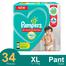 Pampers All Round Pant System Baby Diaper (12-17 kg ) (34 Pcs) image