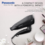 Panasonic EH-ND65 Compact Hair Dryer Powerful Fast Drying for Women image
