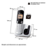 Panasonic KX-TGC210 Digital Cordless Telephone image